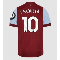 Billiga West Ham United Lucas Paqueta #10 Hemma fotbollskläder 2023-24 Kortärmad